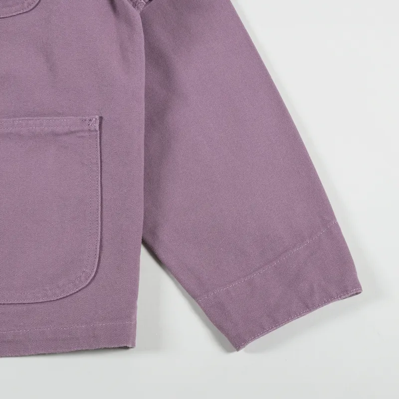 Carhartt WIP Womens OG Michigan Coat Daphne Black Rinsed-7