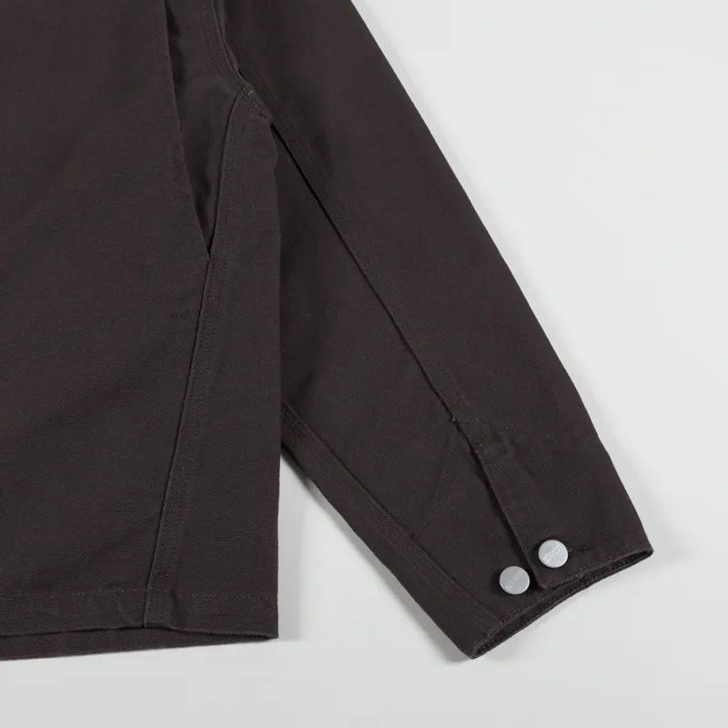 Carhartt WIP Womens OG Michigan Coat Tobacco Black-6