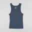 Colorful Standard Womens Organic Rib Tank Top Petrol Blue