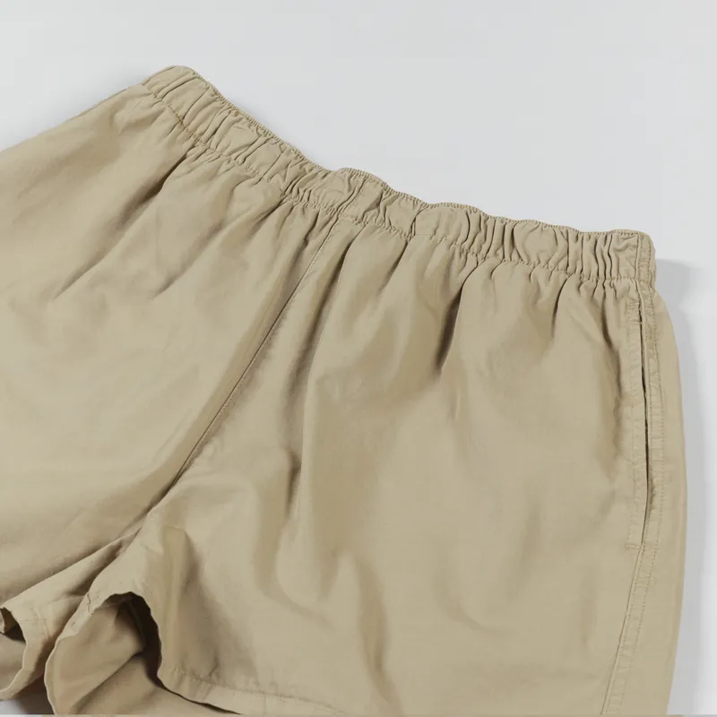 Colorful Standard Womens Organic Twill Shorts Desert Khaki-5
