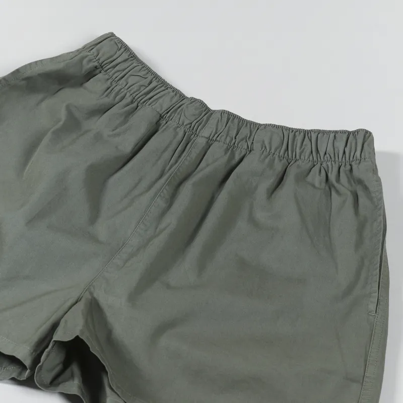 Colorful Standard Womens Organic Twill Shorts Dusty Olive-5