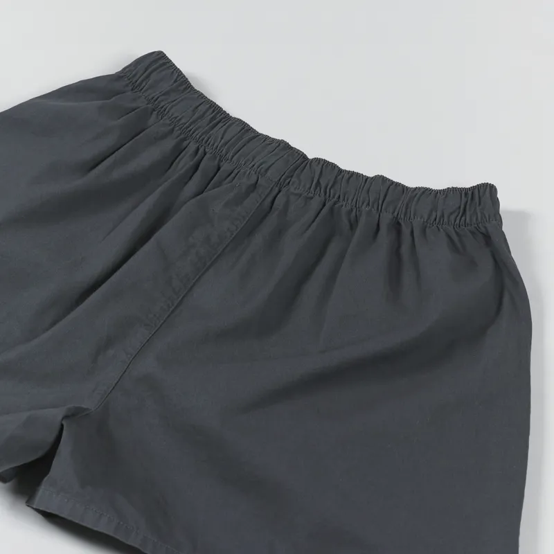 Colorful Standard Womens Organic Twill Shorts Lava Grey-4