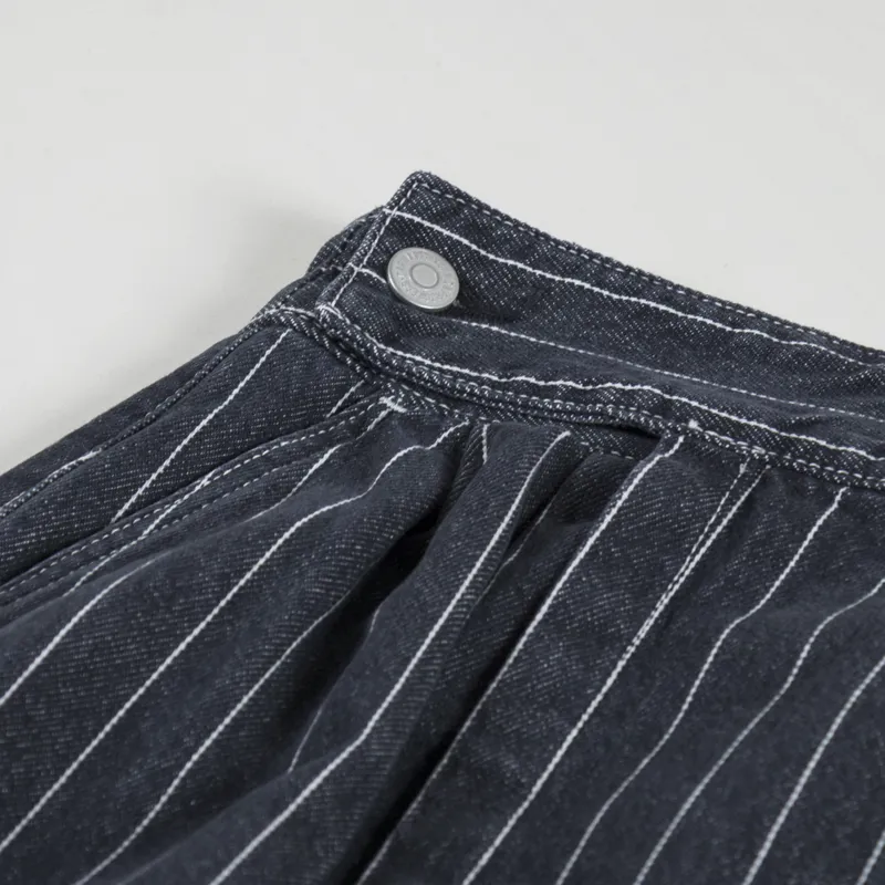 Carhartt WIP Womens Orlean Skirt Stripe Black White-9