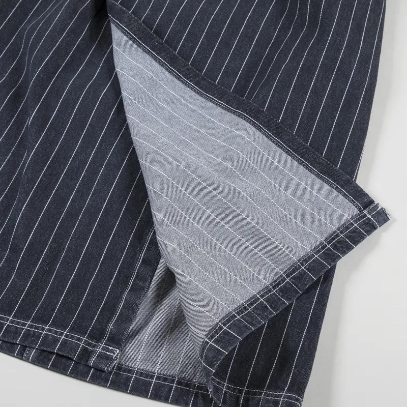 Carhartt WIP Womens Orlean Skirt Stripe Black White-8