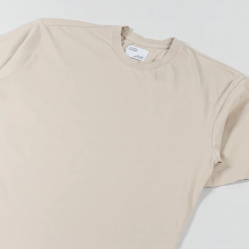 Colorful Standard Womens Oversized Organic T Shirt Honey Beige-3
