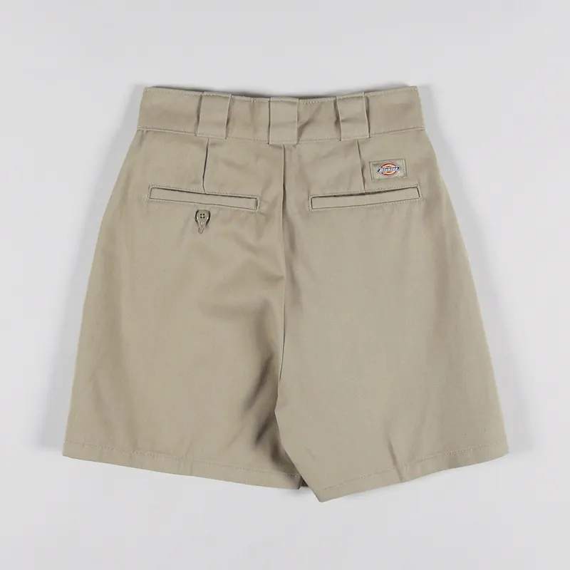 Dickies Womens Phoenix Shorts Recycled Khaki-1