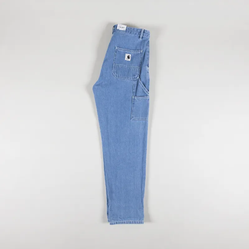 Carhartt WIP Womens Pierce Pant Blue Stone Bleached-6