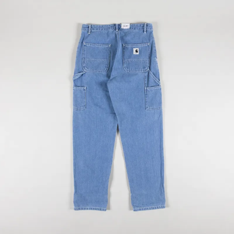 Carhartt WIP Womens Pierce Pant Blue Stone Bleached-4