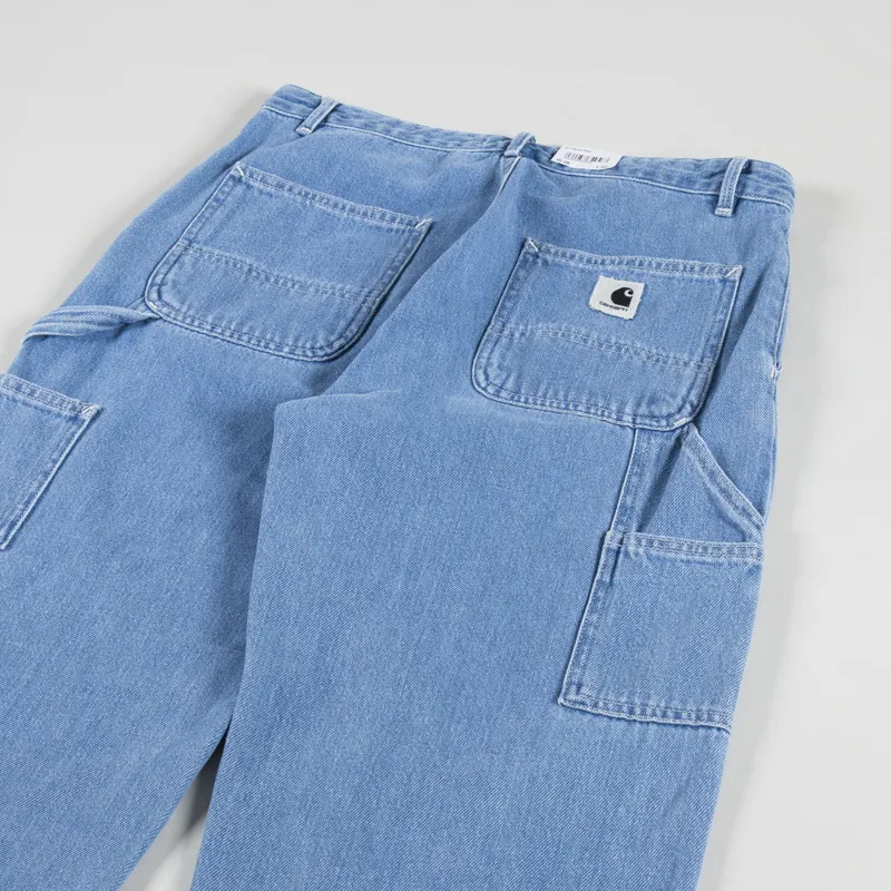 Carhartt WIP Womens Pierce Pant Blue Stone Bleached-7