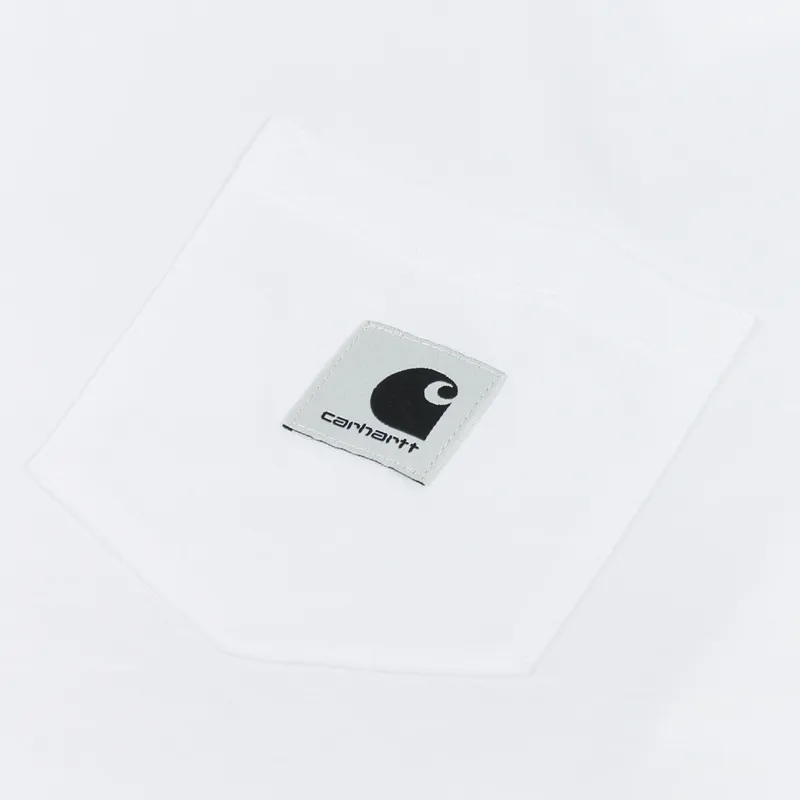 Carhartt WIP Womens Pocket T Shirt White-5