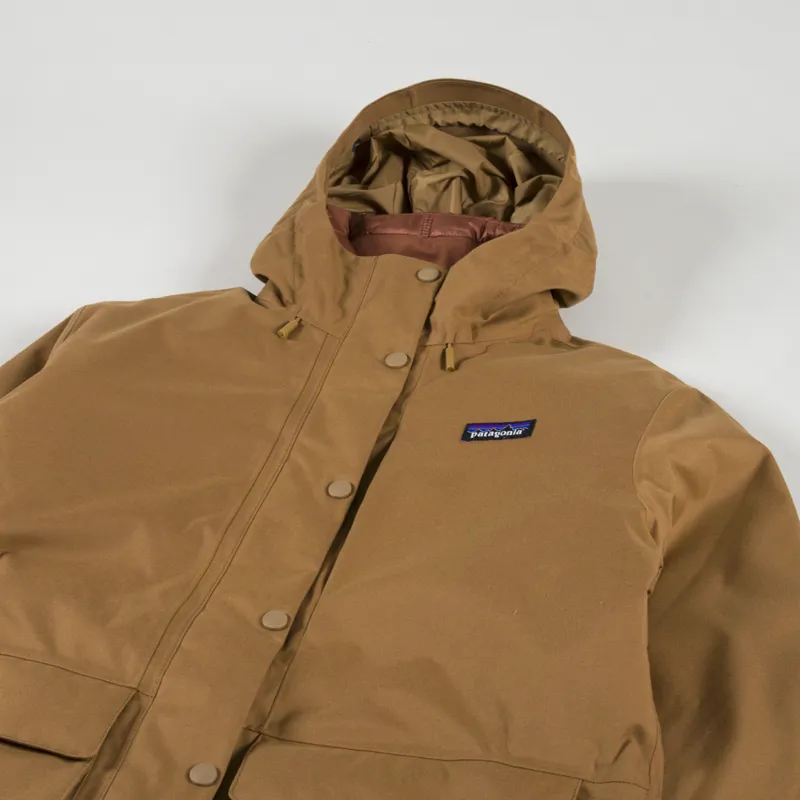 Patagonia Womens Pine Bank 3-in-1 Parka Nest Brown-8