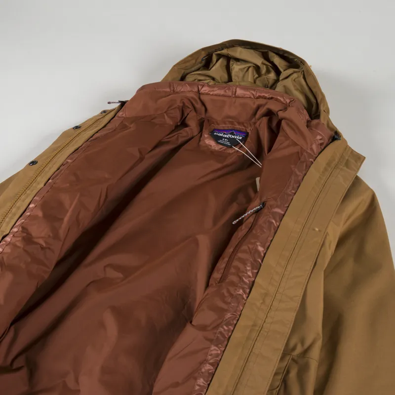 Patagonia Womens Pine Bank 3-in-1 Parka Nest Brown-9
