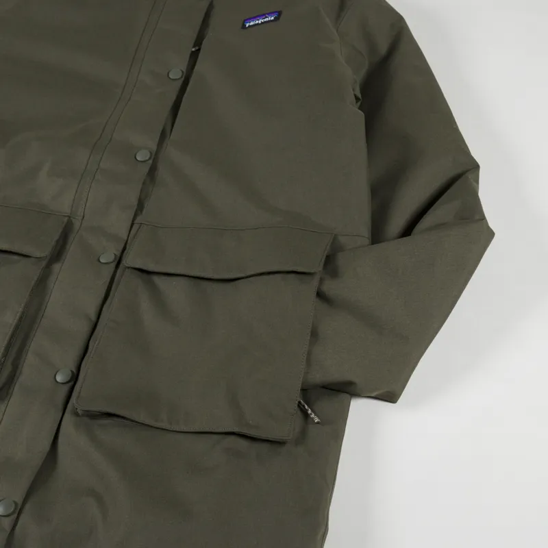 Patagonia Womens Pine Bank 3-in-1 Parka Basin Green-9
