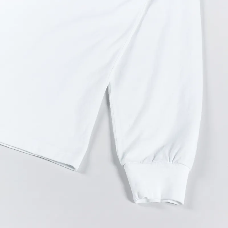 Aries Womens Problemo Supremo Long Sleeve T Shirt White-8