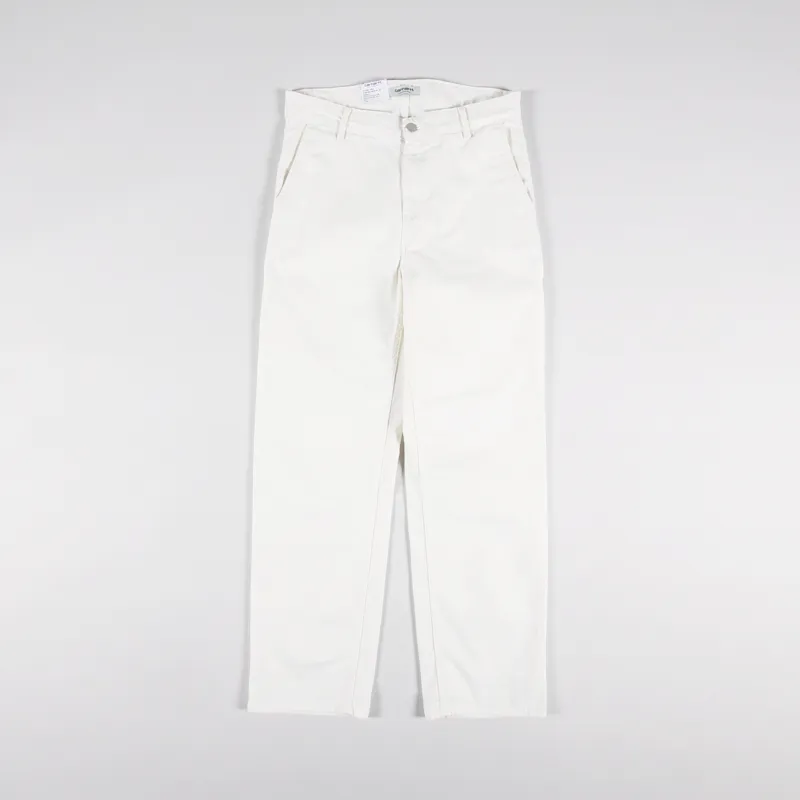 Carhartt WIP Womens Pierce Pant Straight Wax Rinsed-3