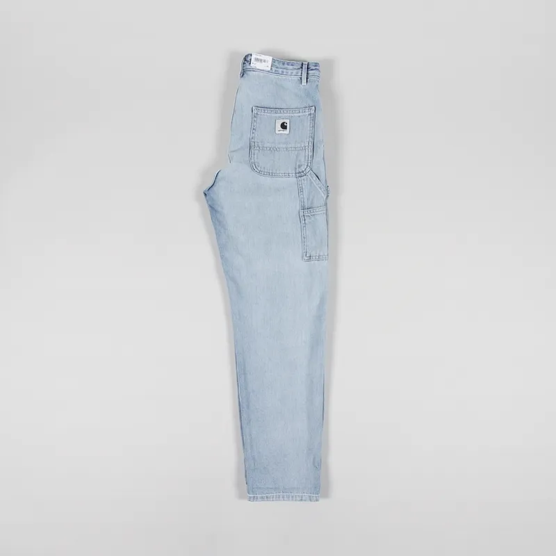Carhartt WIP Womens Pierce Pant Blue Light Stone Washed-4