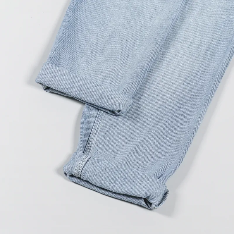 Carhartt WIP Womens Pierce Pant Blue Light Stone Washed-7