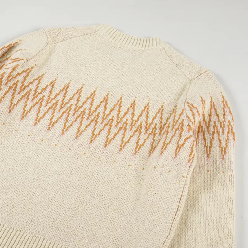 Patagonia Womens Recycled Wool Blend Crew Sweater Sea Song Natural-6