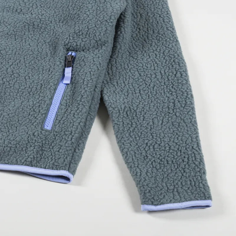 Patagonia Womens Retro Pile Fleece Hoody Nouveau Green-5