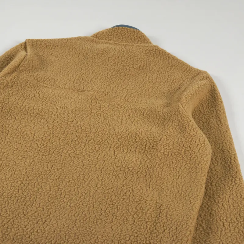 Patagonia Womens Retro Pile Fleece Jacket Nest Brown Nouveau Green-8
