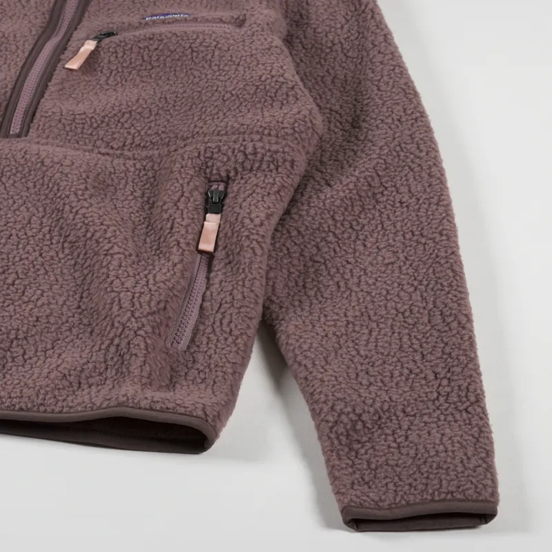 Patagonia Womens Retro Pile Fleece Marsupial Dusky Brown-8