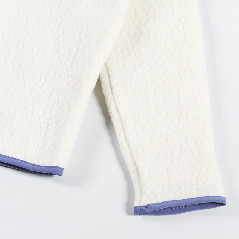 Patagonia Womens Retro Pile Fleece Marsupial Pullover Natural-9