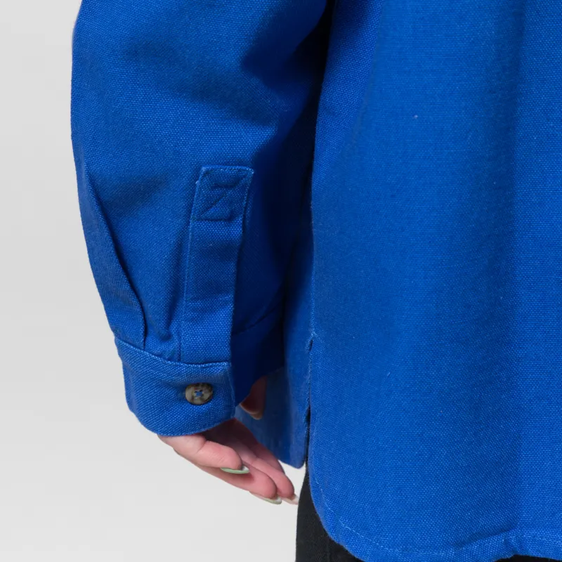 L.F. Markey Womens Wright Overshirt Cobalt-9