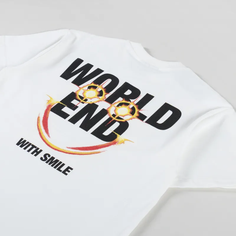 Woodensun World End T Shirt White-2