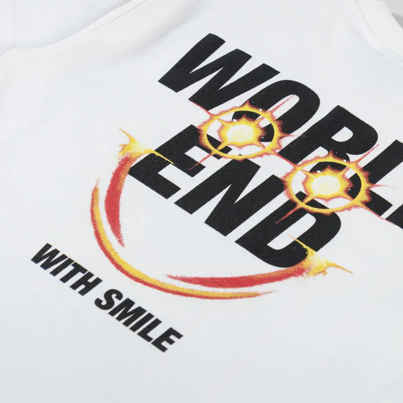 Woodensun World End T Shirt White-4