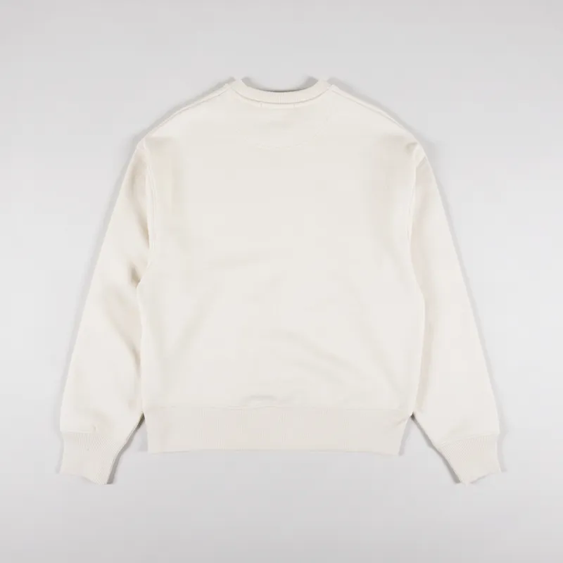 Cafe Mountain Warm Up Crew Sweat Natural-1