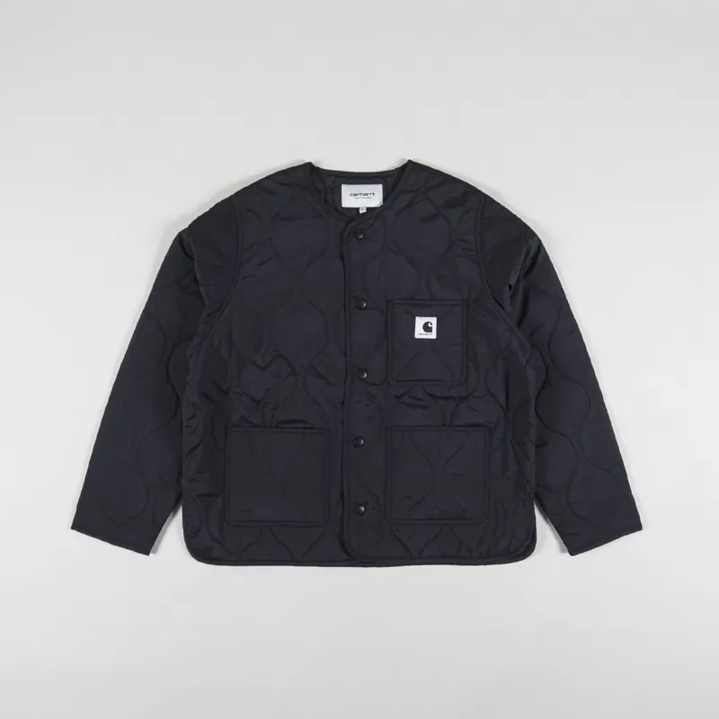 Carhartt WIP Womens Skyler Ripstop Liner Quilted Jacket Black