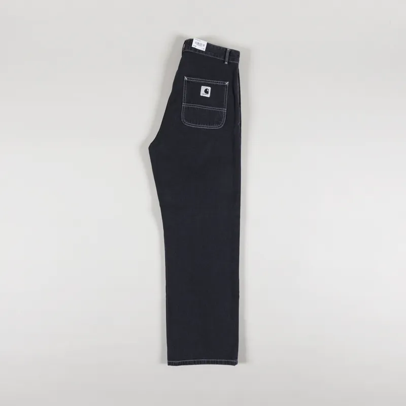 Carhartt WIP Womens Simple Pant Black Stone Washed Norco Black-5