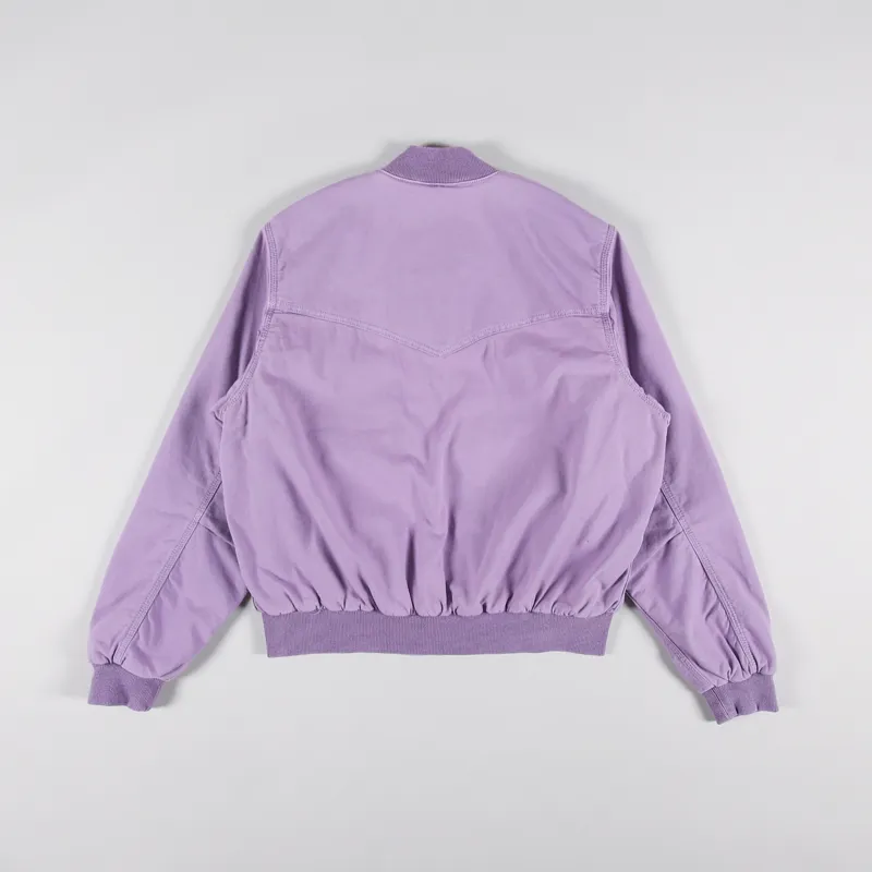 Carhartt WIP Womens Santa Fe Bomber Jacket Arrenga-4