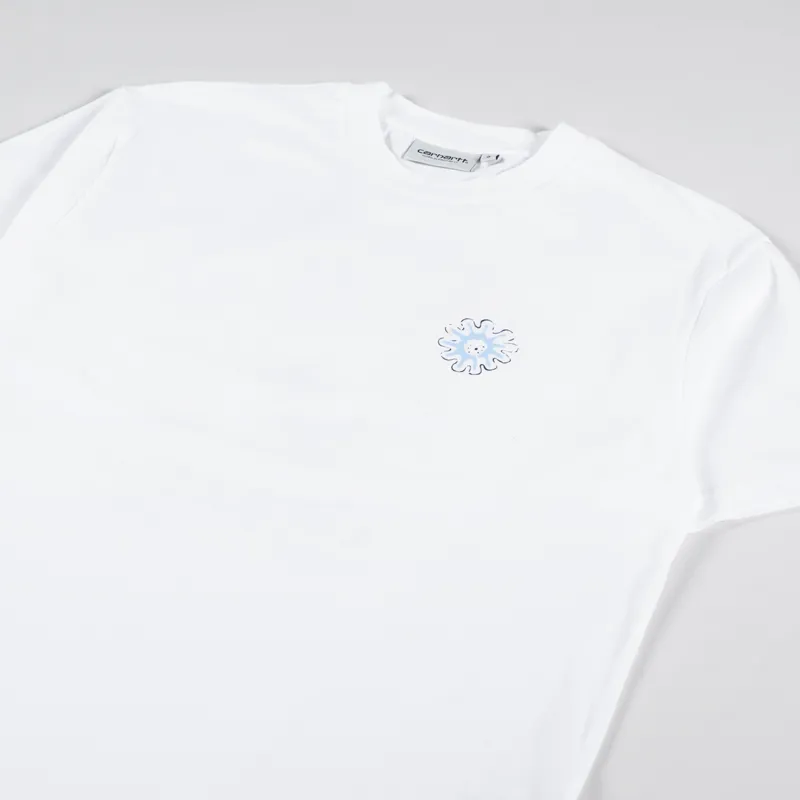 Carhartt WIP Womens Splash T Shirt White-5