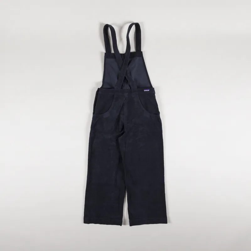 Patagonia Womens Stand Up Cropped Corduroy Overalls Pitch Blue-4