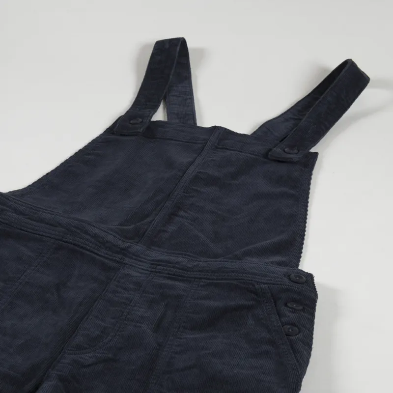 Patagonia Womens Stand Up Cropped Corduroy Overalls Pitch Blue-11