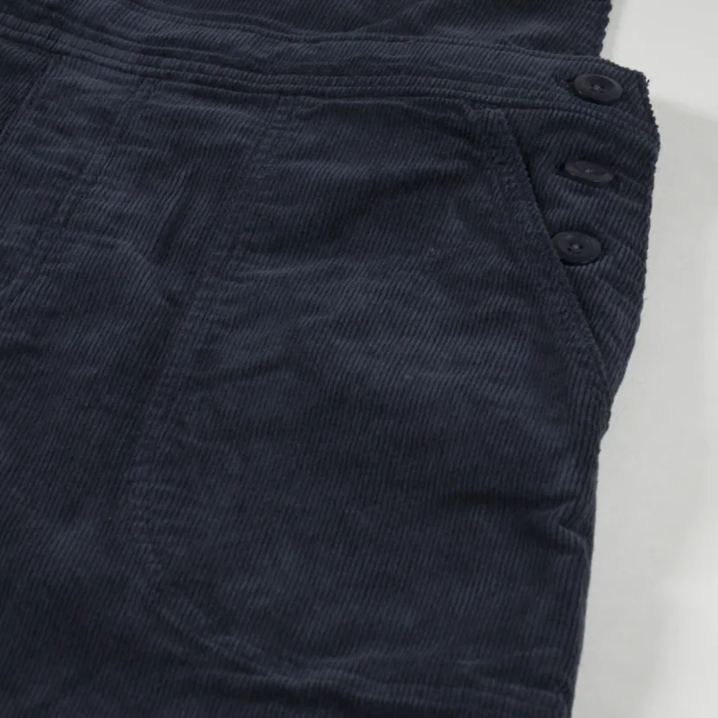 Patagonia Womens Stand Up Cropped Corduroy Overalls Pitch Blue-10