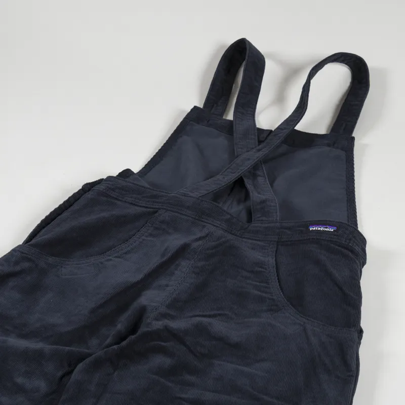 Patagonia Womens Stand Up Cropped Corduroy Overalls Pitch Blue-7