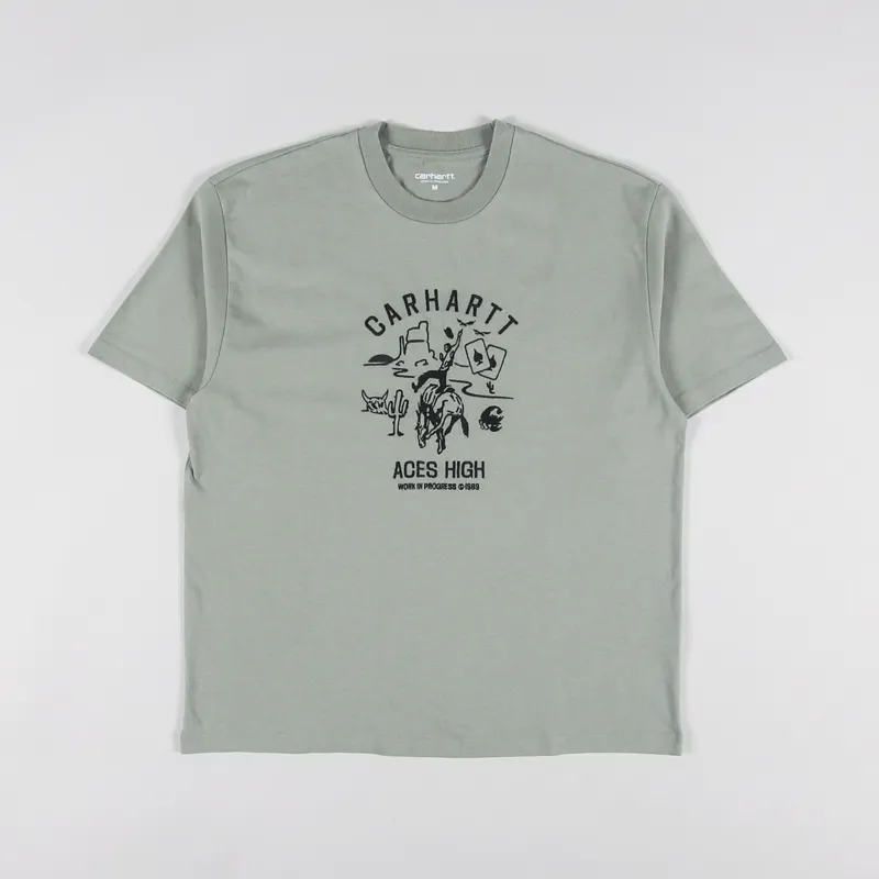 CARHARTT★S/S FOLD-IN T-SHIRT YUCCA carhartt-wip-s-s-fold-in-t-
