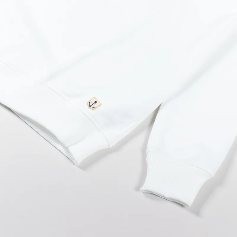 Armor Lux Womens Heritage Sweat Blanc-7