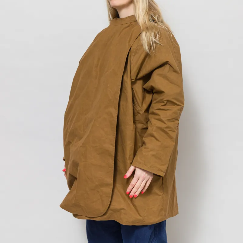 Kate Sheridan Womens Batwing Coat Tawny-2