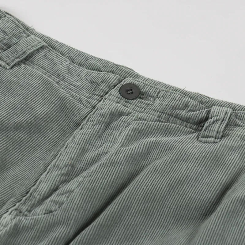 thisisneverthat Overdyed Corduroy Cargo Short Olive-3