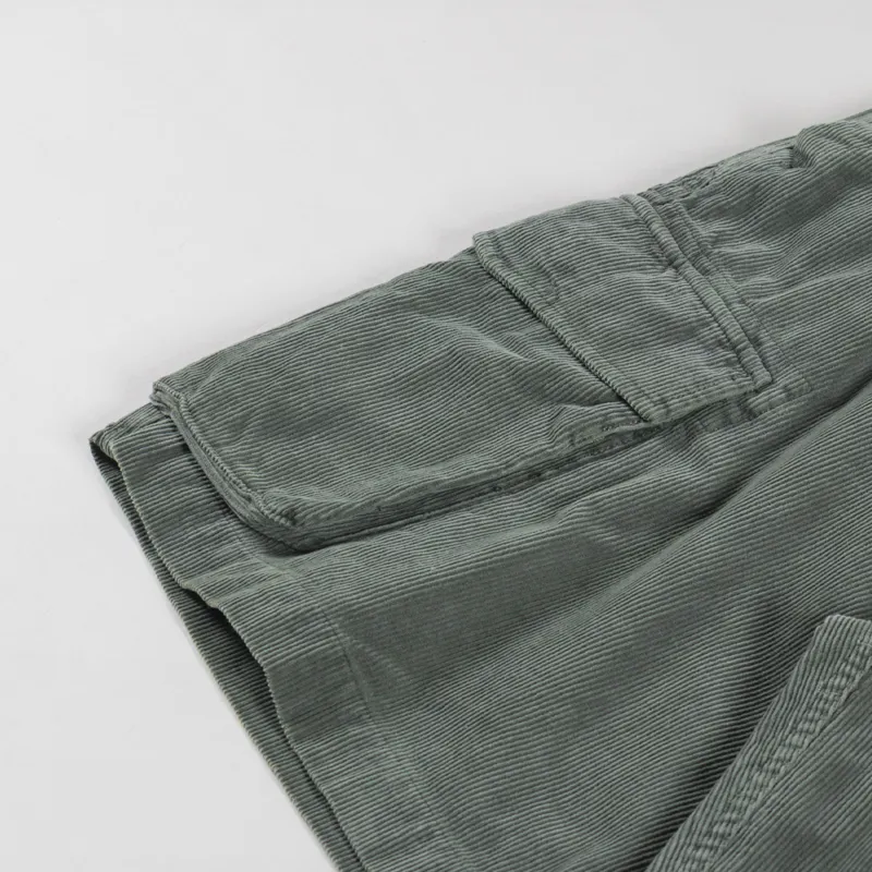 thisisneverthat Overdyed Corduroy Cargo Short Olive-6