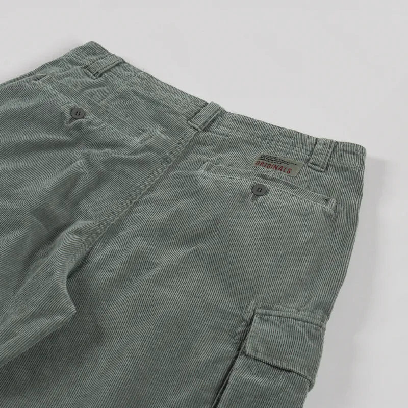 thisisneverthat Overdyed Corduroy Cargo Short Olive-7