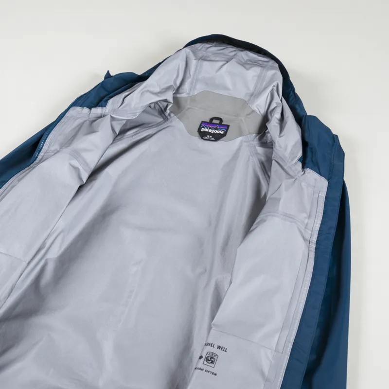 Patagonia Womens Torrentshell 3L Jacket Lagom Blue-6