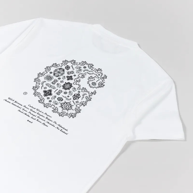 Carhartt WIP Womens Verse C T Shirt White Black-6