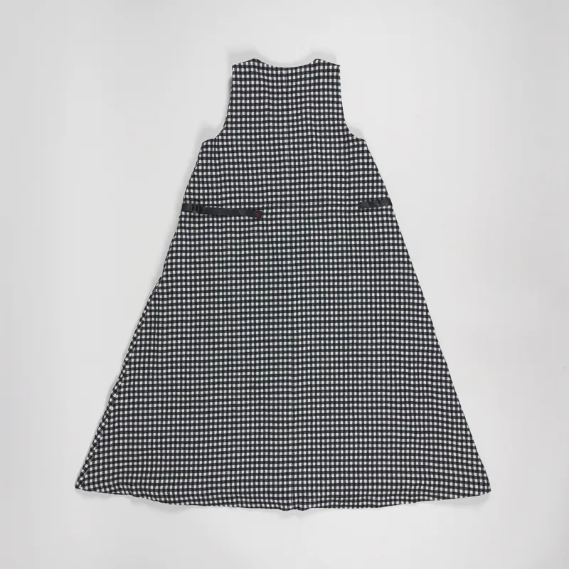 Gramicci Womens Wool Tent Dress Gingham-3