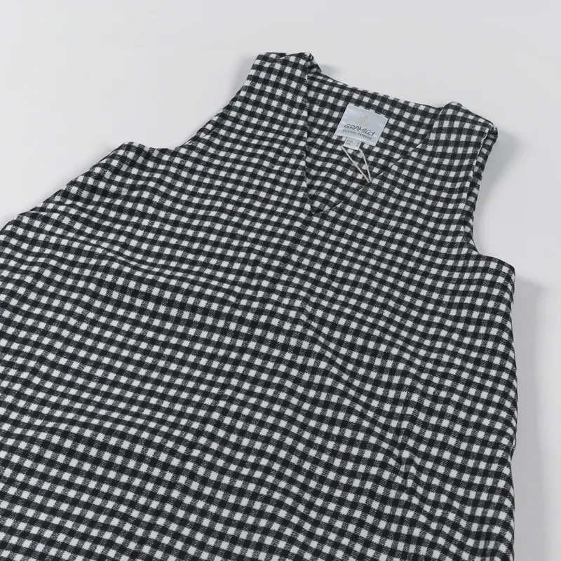 Gramicci Womens Wool Tent Dress Gingham-4