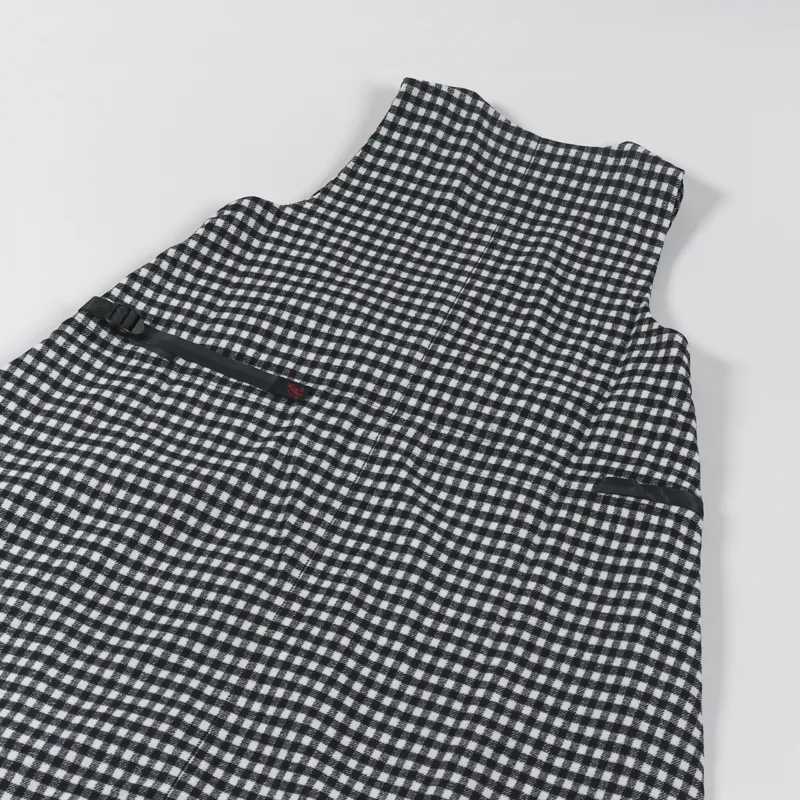 Gramicci Womens Wool Tent Dress Gingham-5