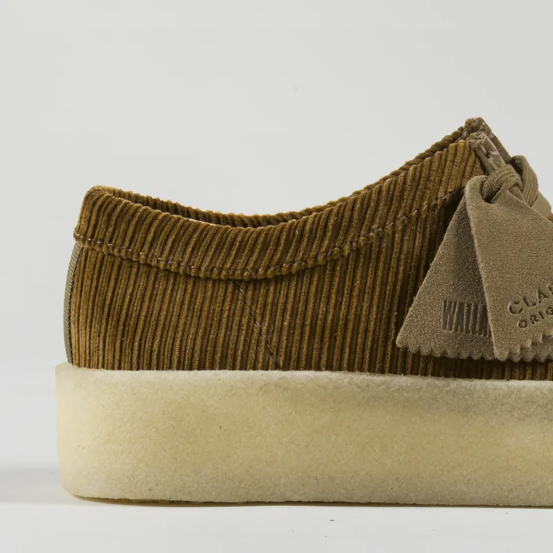 Clarks Originals Wallabee Cup Shoes Tan Cord-5